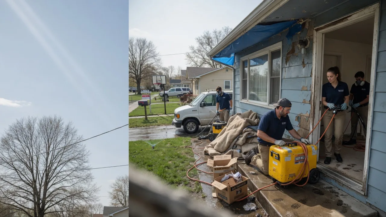 Basement Flood Cleanup in Adamsville, TN near me
